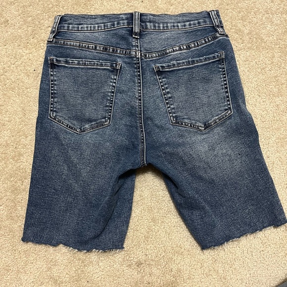 Garage High Rise Cutoff Jean Shorts - Picture 4 of 4